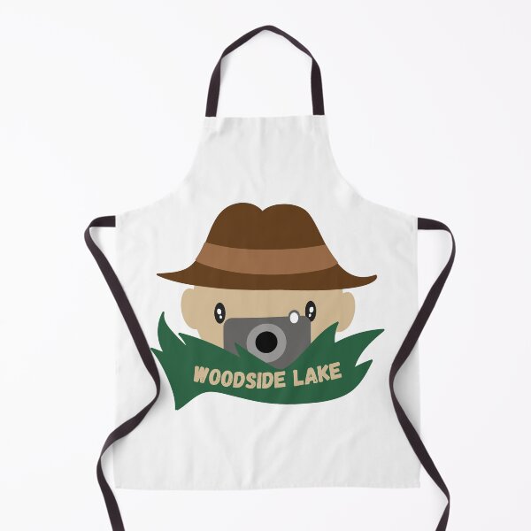 Item preview, Woodside Lake in Ohio, USA - Family Outdoor Adventure Camping Destination Logo designed and sold by Vintage-TM.