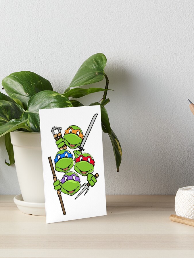 Teenage Mutant Ninja Turtles Donatello Art Board Print for Sale by Drcshaw