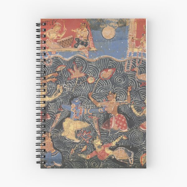 Item preview, Krishna Sporting with the Gopis in the Jumna River  designed and sold by HinduArtGallery.