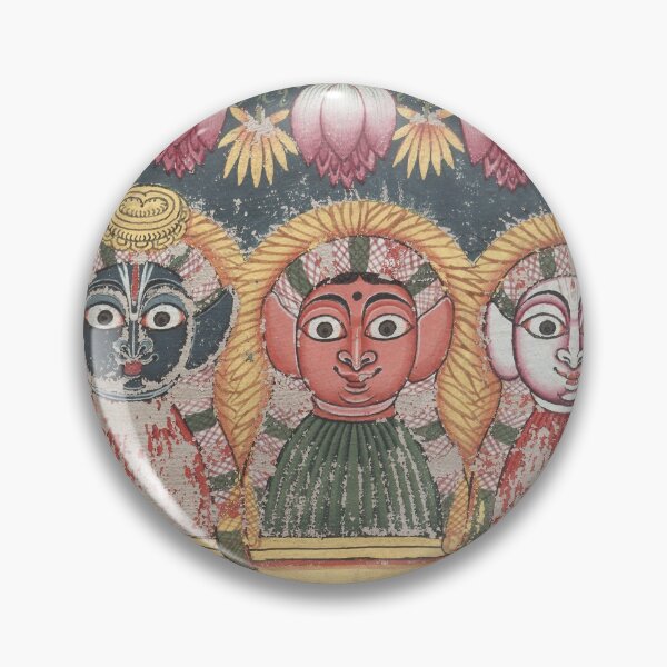 Item preview, Jagannath, Subhadra and Balarama in an Arch designed and sold by HinduArtGallery.