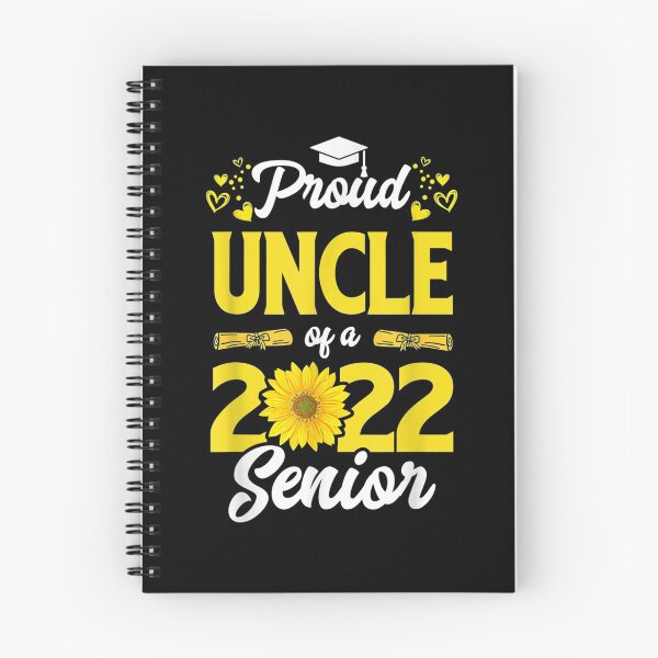 Item preview, 2022 Class Proud Uncle Senior Sunflower Heart designed and sold by dominique235.