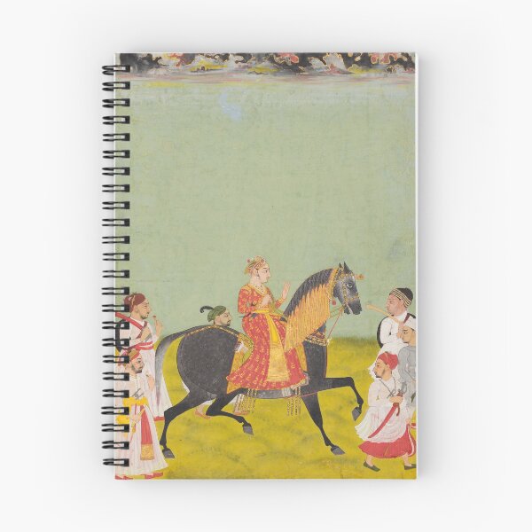 Item preview, Equestrian Portrait of Maharana Raj Singh II of Mewar  designed and sold by HinduArtGallery.