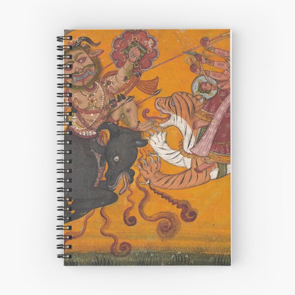 Item preview, Durga Slaying Mahisha designed and sold by HinduArtGallery.