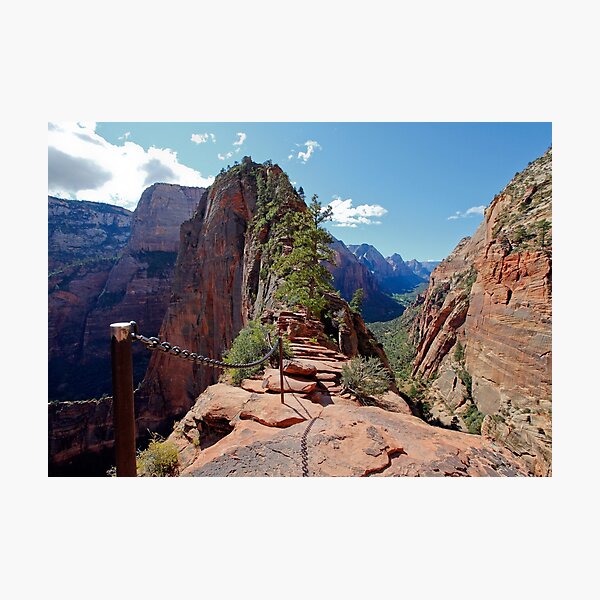 Item preview, The Step of Faith on Angels Landing designed and sold by Martin Lawrence.