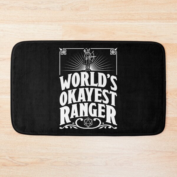 Item preview, D&D Worlds Okayest Ranger designed and sold by McPod.