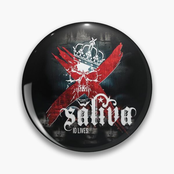 Item preview, Saliva Band Logo Music 10 Lives designed and sold by mgerrina76.