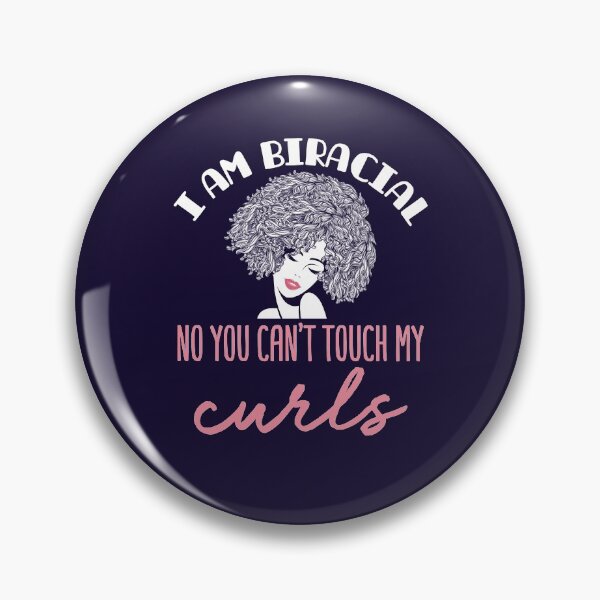 Item preview, I Am Biracial Funny Multiracial Mixed Girl Curls designed and sold by jaygo.