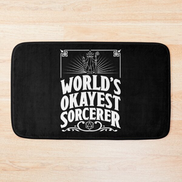 Item preview, D&D Worlds Okayest Sorcerer designed and sold by McPod.