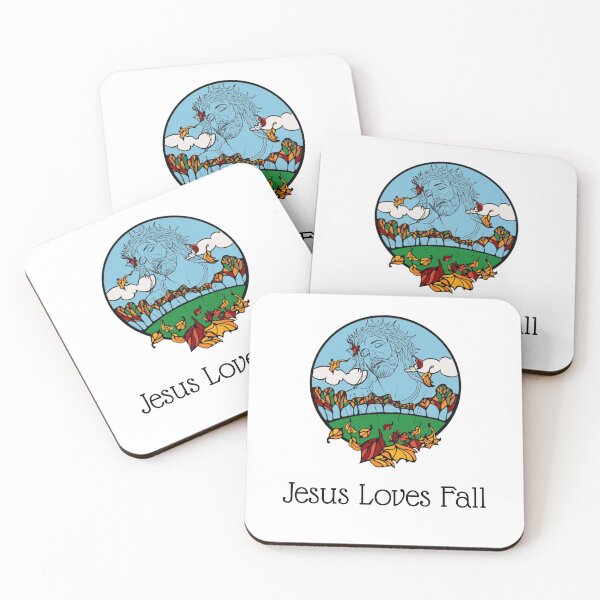 Item preview, Jesus Loves Fall designed and sold by JigglePeek.