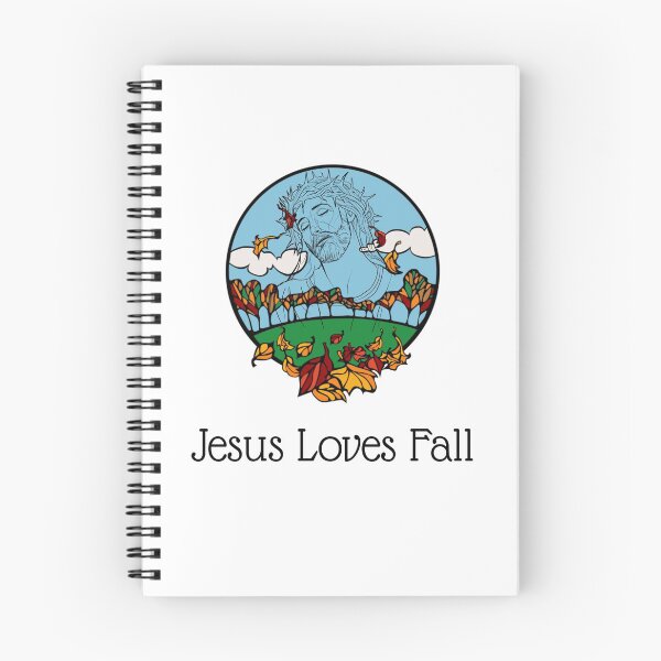 Item preview, Jesus Loves Fall designed and sold by JigglePeek.