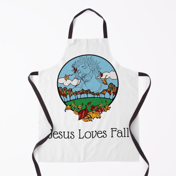 Item preview, Jesus Loves Fall designed and sold by JigglePeek.