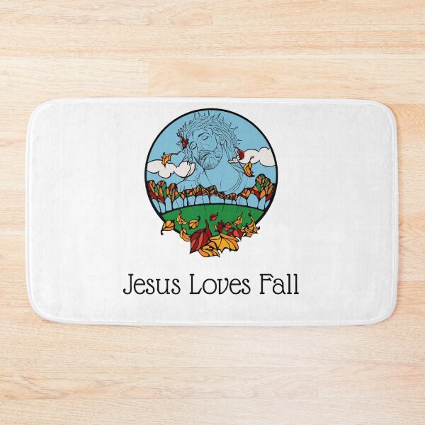 Item preview, Jesus Loves Fall designed and sold by JigglePeek.