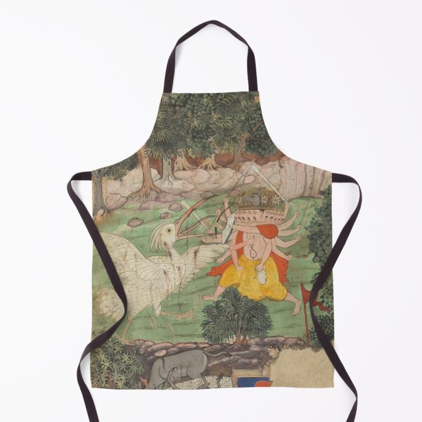 Item preview, Battle of Ravana and Jatayu designed and sold by HinduArtGallery.