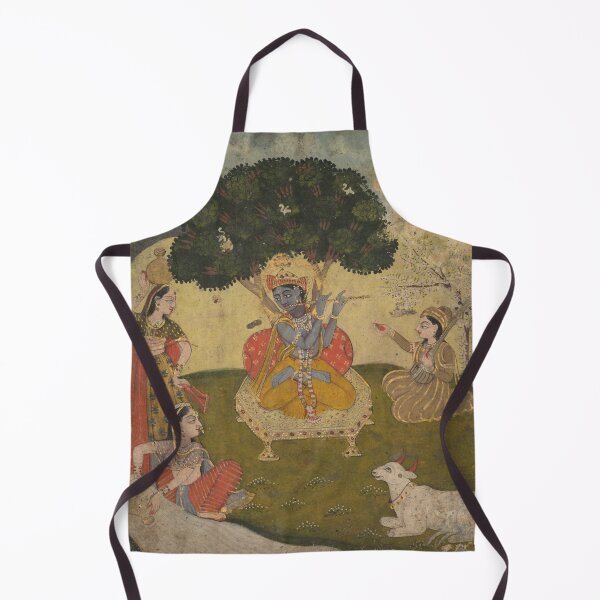 Item preview, Krishna and Gopis designed and sold by HinduArtGallery.