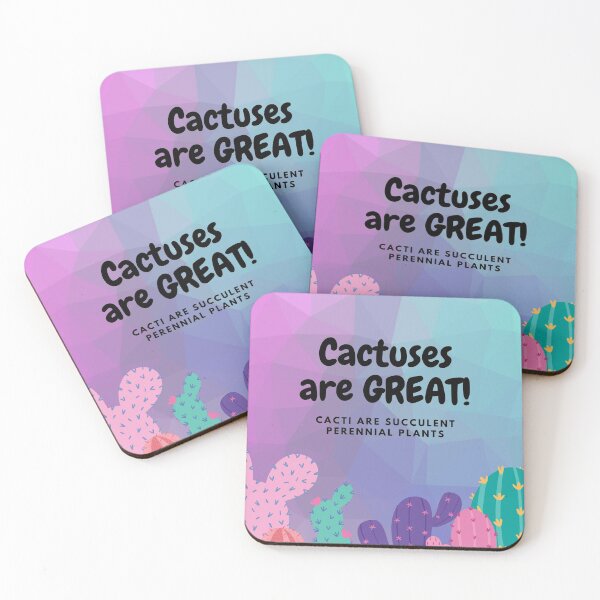 Item preview, Cactuses are GREAT! designed and sold by YukiArtShop.