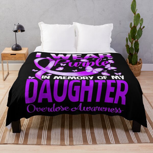 Item preview,  Wear Purple Memory Daughter Overdose Awareness designed and sold by dominique235.