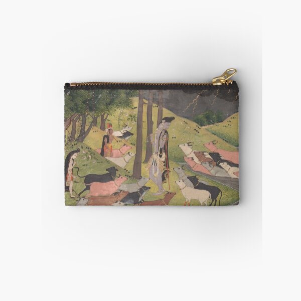 Item preview, Krishna Summoning the Cows designed and sold by HinduArtGallery.