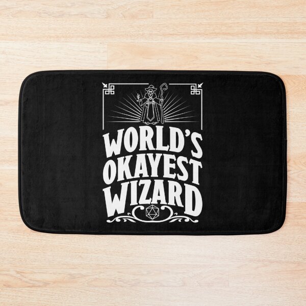 Item preview, D&D Worlds Okayest Wizard designed and sold by McPod.