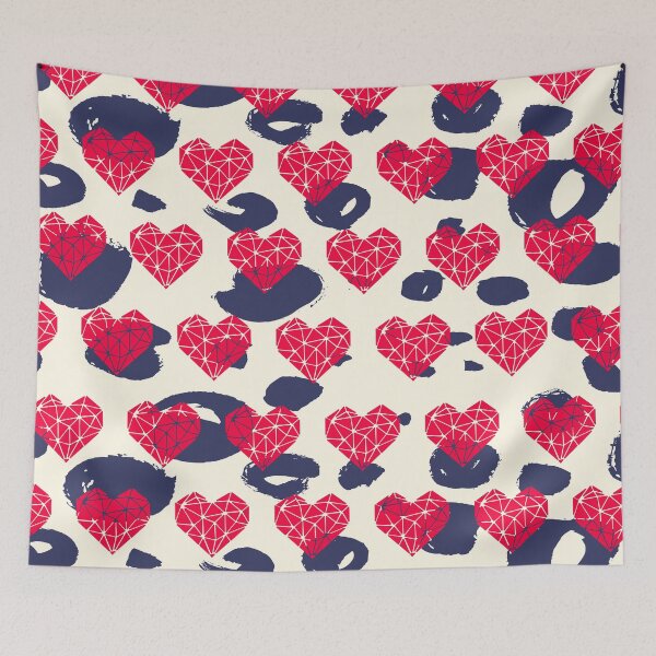 Item preview, Love Heart Voronoi designed and sold by MakitoDesign.