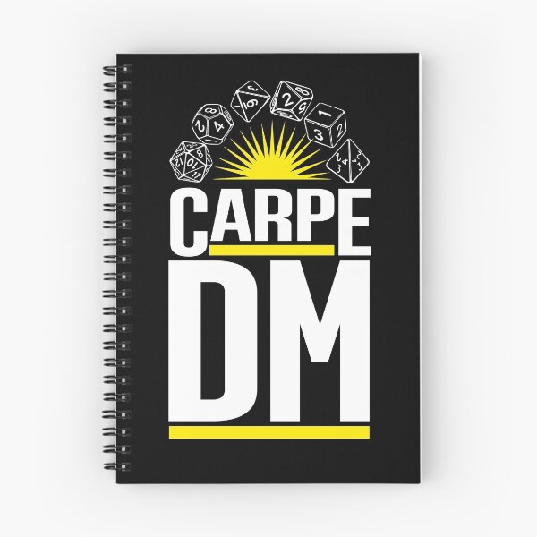 Item preview, D&D Carpe DM Dungeons Master Quote designed and sold by Meta Cortex.