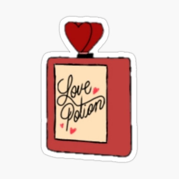 Love Potion Sticker for Sale by jenniedesu