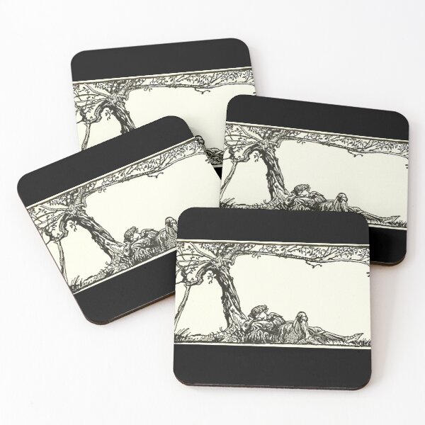 Item preview, Arthur Rackham-  King Arthur- Sir Lancelot Sleeping designed and sold by Dreamflight.