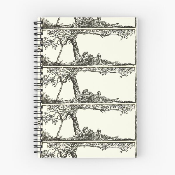 Aperçu de l'œuvre Arthur Rackham- King Arthur- Sir Lancelot endormi créée et vendue par Dreamflight.