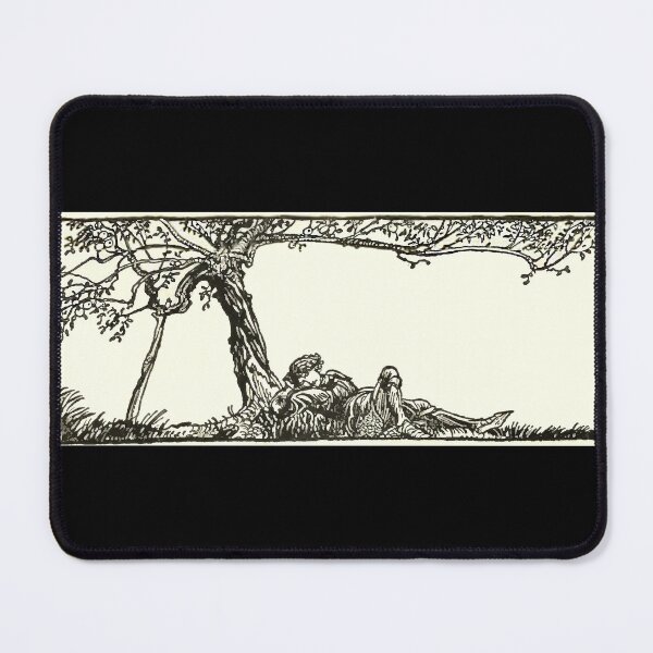 Item preview, Arthur Rackham-  King Arthur- Sir Lancelot Sleeping designed and sold by Dreamflight.
