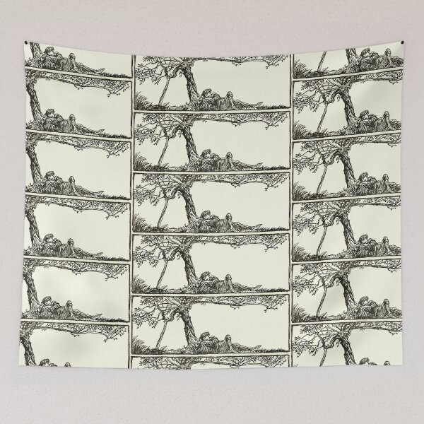 Item preview, Arthur Rackham-  King Arthur- Sir Lancelot Sleeping designed and sold by Dreamflight.