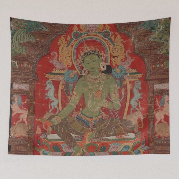 Item preview, Green Tara designed and sold by HinduArtGallery.