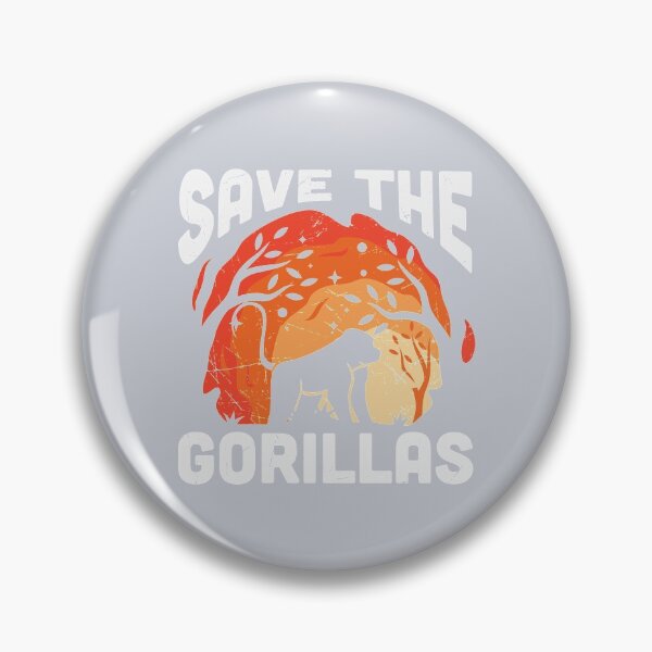 Item preview, Save The Gorillas designed and sold by MemoriesCBSSS.