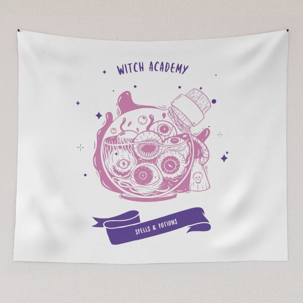 Item preview, Witches And Potions Design - Spooky All Year Around At The Witch Academy designed and sold by funpix-shop.