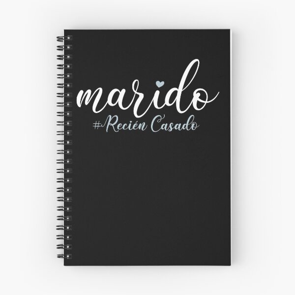 Item preview, Marido Recién Casado Regalos Para Novios y Parejas Luna de Miel Casamiento Nupcias | Husband Just Married in Spanish designed and sold by InkItStudio.