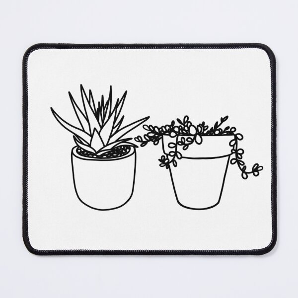 Item preview, Simple Succulents Line Drawing designed and sold by makesbymiss.
