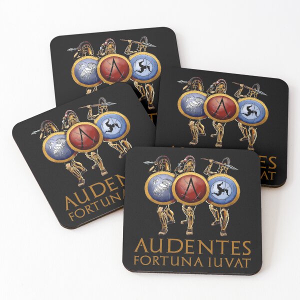 Item preview, Audentes Fortuna Iuvat - Fortune Favours The Bold - Ancient Greek Hoplites designed and sold by Styrman.
