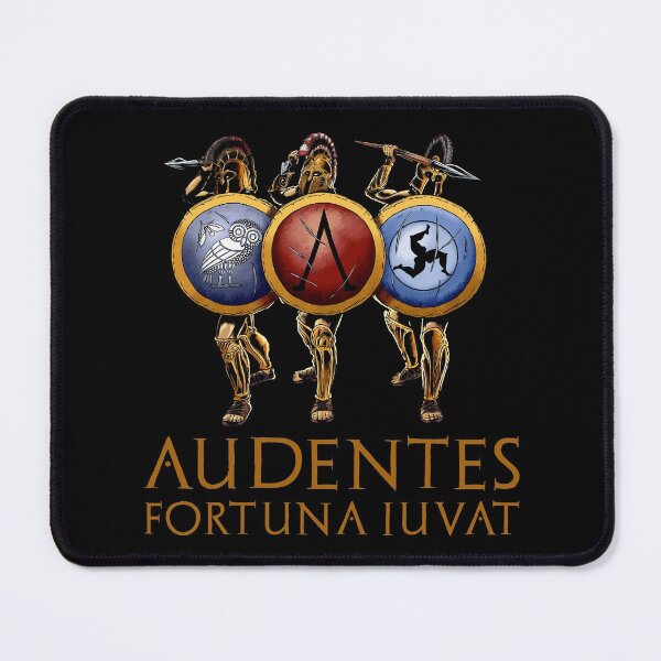 Item preview, Audentes Fortuna Iuvat - Fortune Favours The Bold - Ancient Greek Hoplites designed and sold by Styrman.