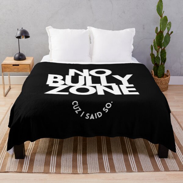 Item preview, Anti Bully slogan to stop bullying here and be kind to a friend No Bully Zone designed and sold by studio17designz.