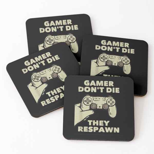 Item preview,  Gamers Dont They Respawn Funny Gaming designed and sold by suzanso.