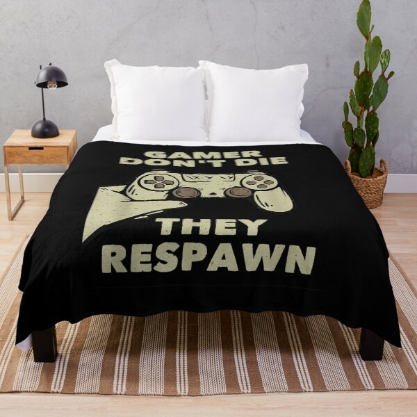 Item preview,  Gamers Dont They Respawn Funny Gaming designed and sold by suzanso.