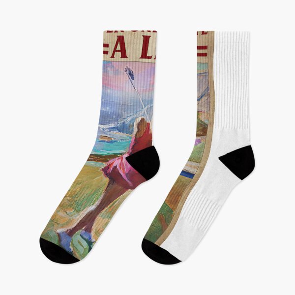 Item preview, Never Underestimate A Lady Who Plays Golf - Lady Plays Golf - Women Plays Golf designed and sold by MagicatcoArt.