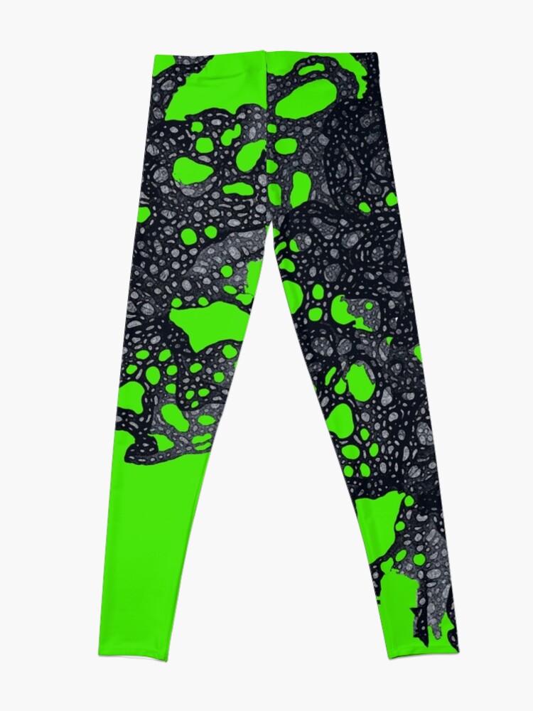 Alternate view of "plus ça change, plus c'est la même chose" Leggings