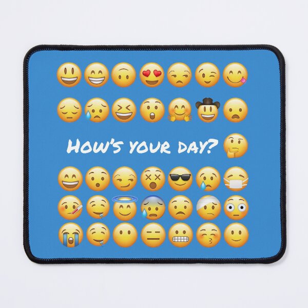 Item preview, How's Your Day in emojis designed and sold by edenmatt.