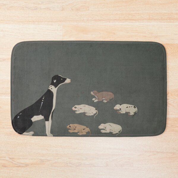 Item preview, Dog with Pups designed and sold by HinduArtGallery.