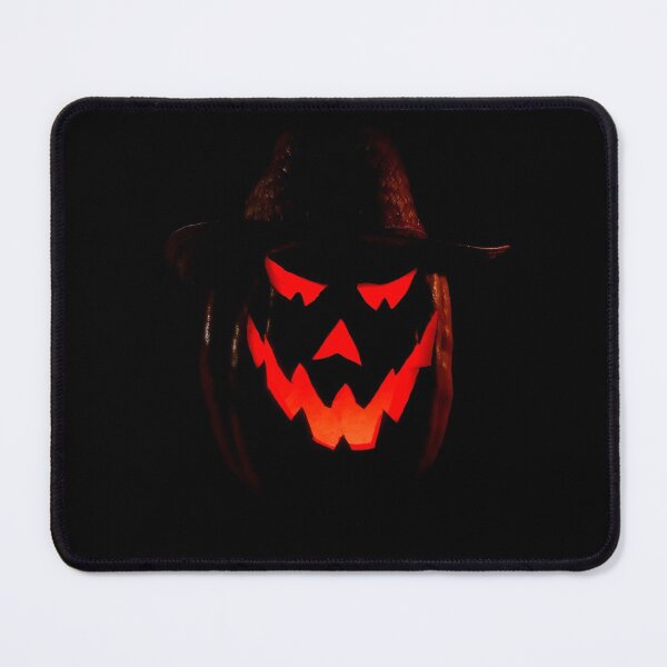 Item preview, Evil Pumpkin in Hat - Spooky Smiling Pumpkin Face Halloween Gift designed and sold by r-silver.