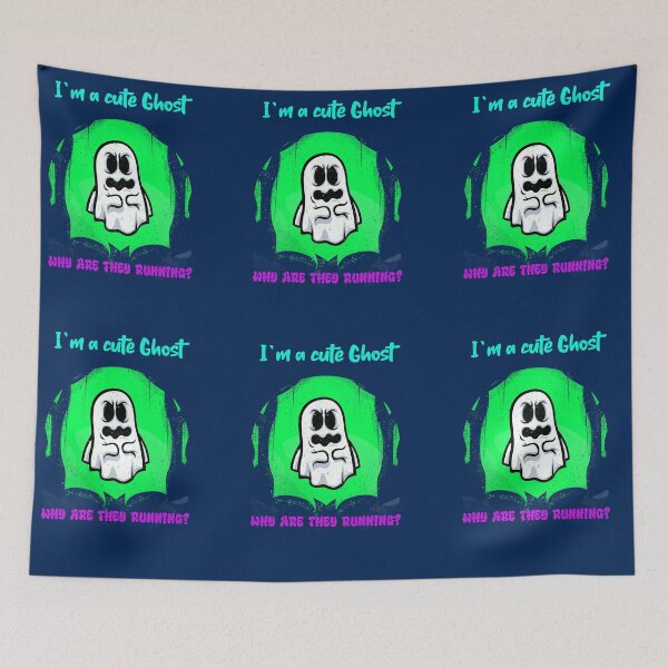 Item preview, Cute ghost designed and sold by A-shell.