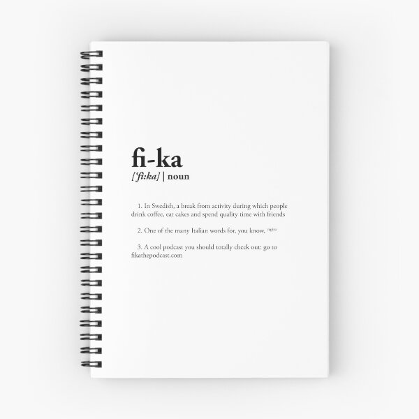 Item preview, Fika - Definition designed and sold by Fika the Podcast.