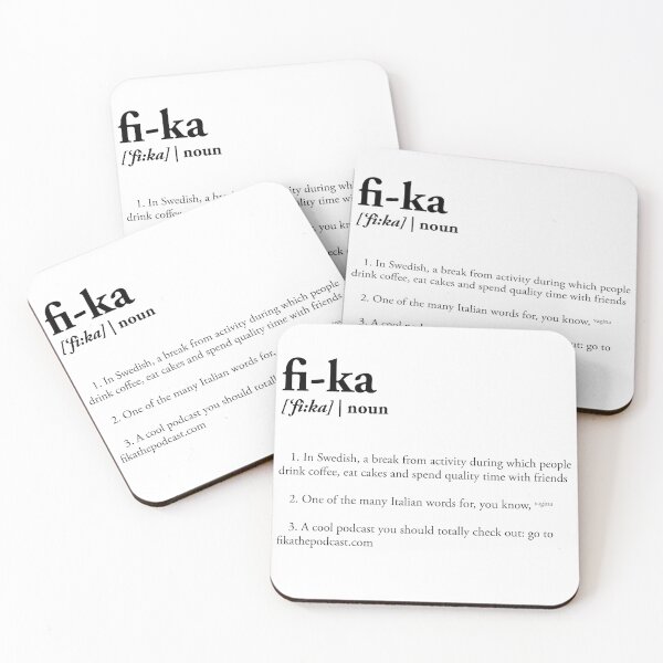 Item preview, Fika - Definition designed and sold by Fika the Podcast.
