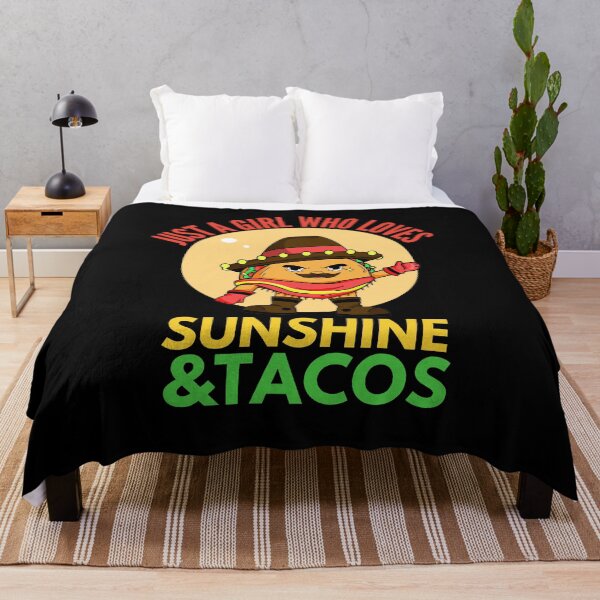 Item preview, Just A Girl Who Loves Sunshine And Tacos designed and sold by Davestre Designs.