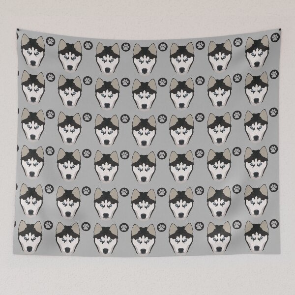 Item preview, siberian husky dog pattern designed and sold by Maful.