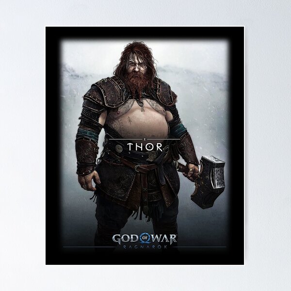 THOR: GOD OF WAR RAGNAROK Poster for Sale by Hampshire24